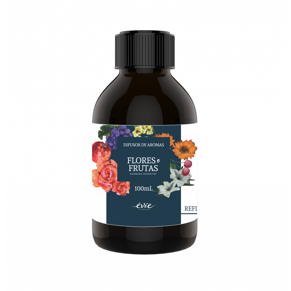 REFIL DE AROMA FLORES E FRUTAS 100ml