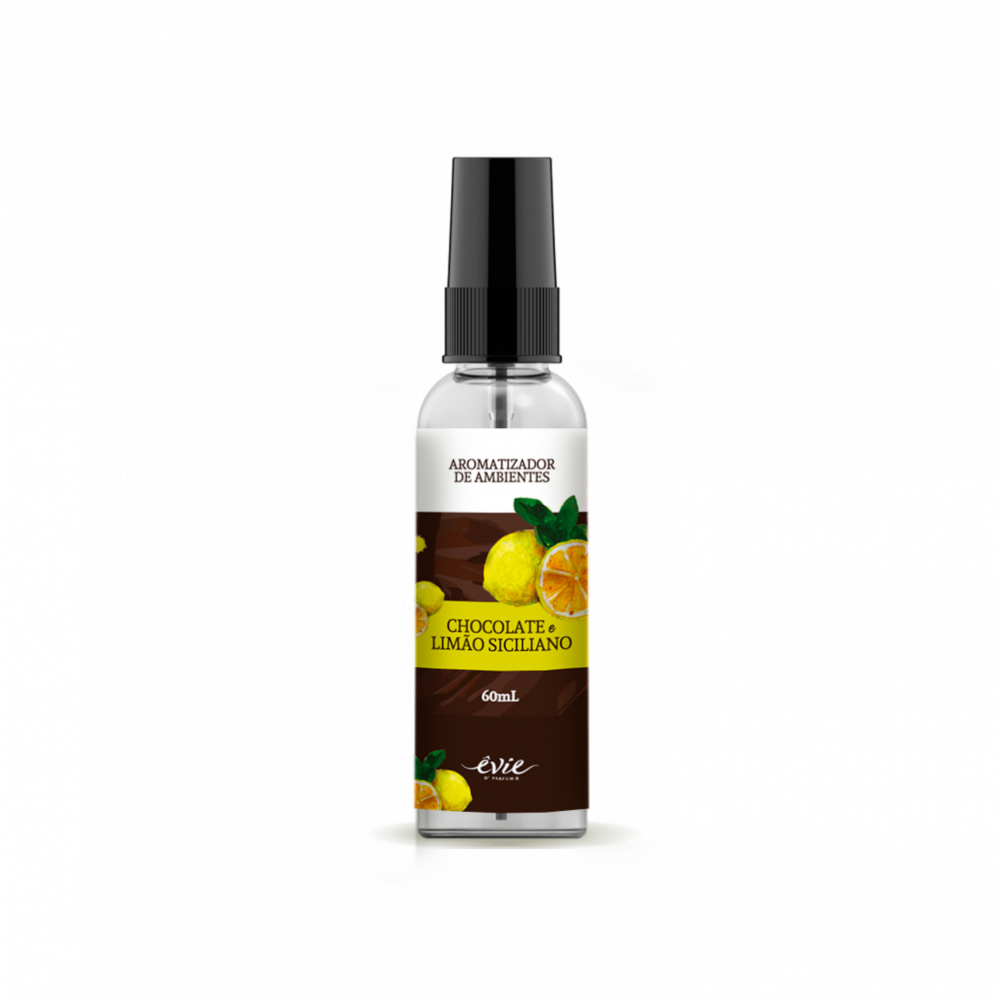 SPRAY AMBIENTE CHOCOLATE E LIMÃO SICILIANO 60ml